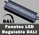 Fuentes alimentación LED regulables por sistema DALI