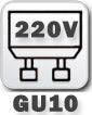 Casquillo GU10 220V
