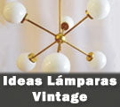 Ideas de lámparas vintage para decoración a medida