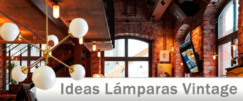 Ideas para lámparas techo vintage