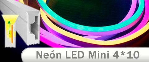 Neón LED flexible mini 12V 0410