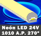 Neón LED de alta potencia 24V 1010 270º