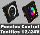 Controladores paneles LED táctiles RGB táctiles