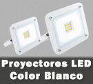 Proyectores LED de color blanco design para exterior