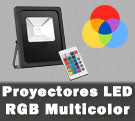 Proyectores LED Multicolor RGB