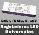 Reguladores LED universales DALI triac 0 10v