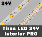 Tiras LED pro 24V uso interior profesionales