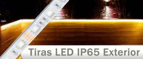 TIRAS LED ESTANCAS EXTERIOR IP67 FUNDA COMPLETA SILICONA 12V – LedyLuz