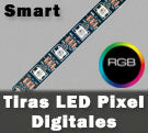 Tiras LED smart inteligentes digitales pixel RGB