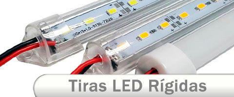 TIRAS LED RIGIDAS: 5630-4 TIRA LED RIGIDA 12W 12V 4000K IP68 (50 CM)