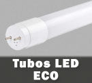 Tubos de LED serie Eco gama en cristal plástico