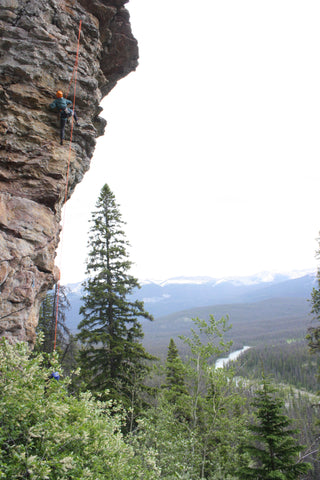 Mackenzie Brown, indigenous climber in Alberta