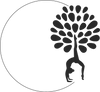 nouveau logo noir cercle arbre vie - my shop yoga