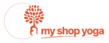 Logo My Shop Yoga - colori orange