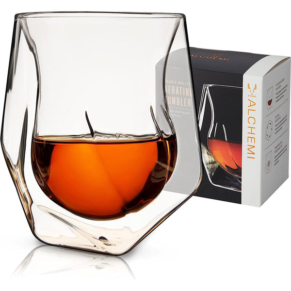 12oz Vinglacé Whiskey Glass w/Stainless Steel Exterior