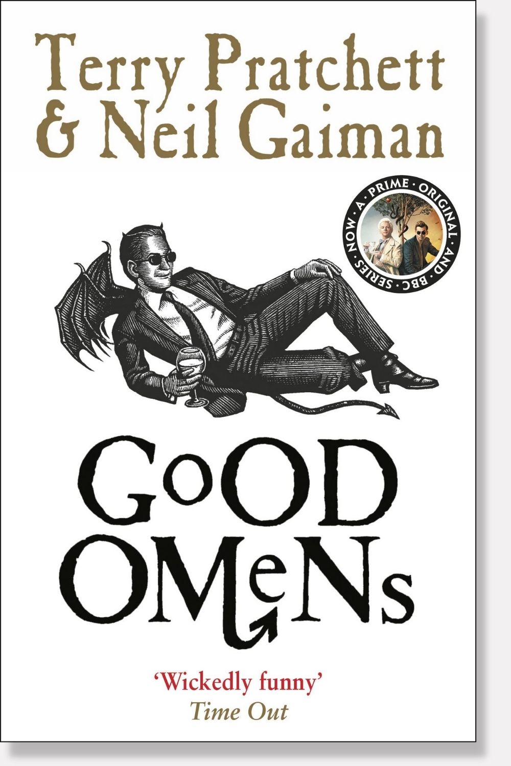 Good Omens by Terry Pratchett and Neil Gaiman - book cover