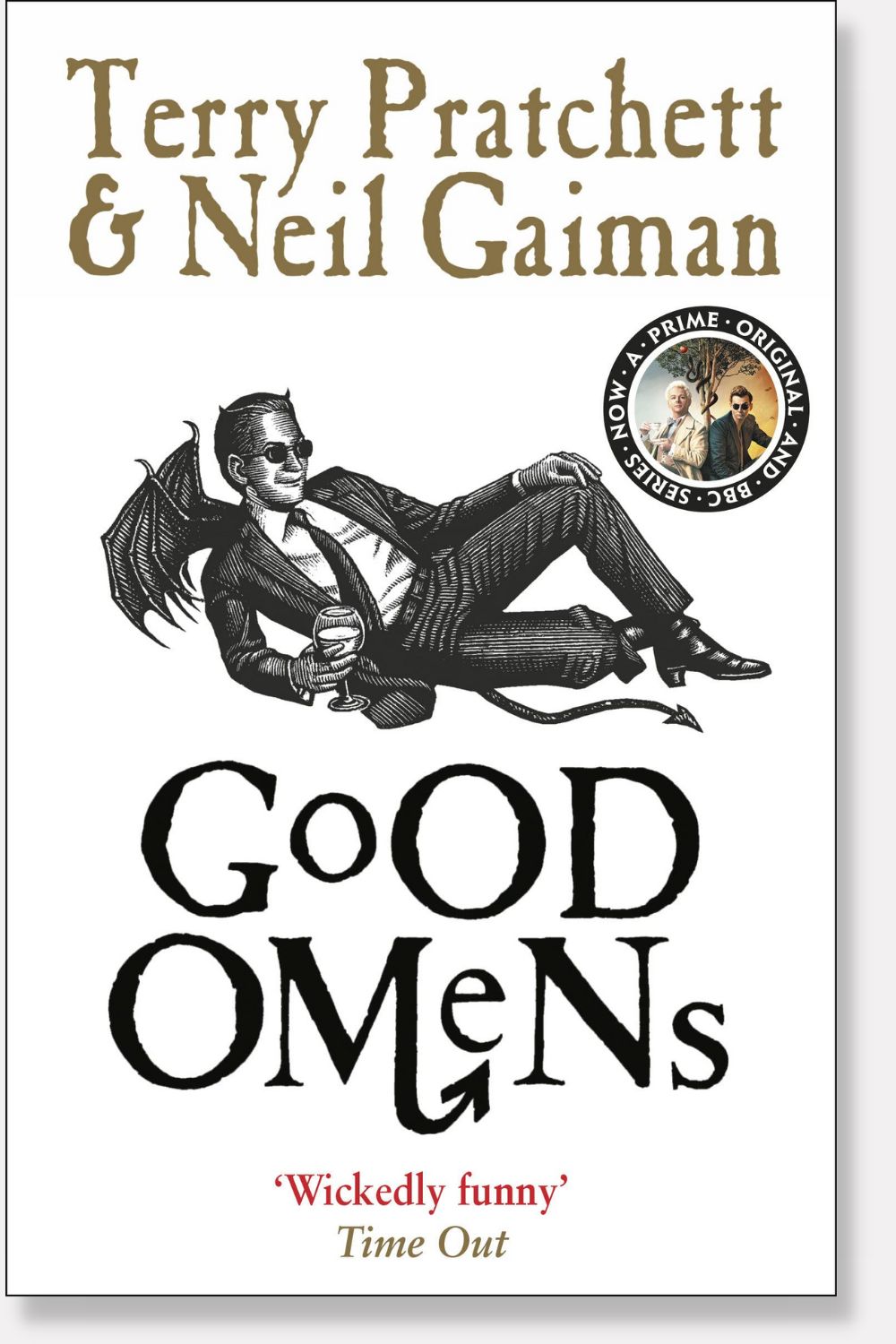 Good Omens by Terry Pratchett and Neil Gaiman - book cover