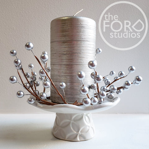 Take a Candle Holder pottery class at The FORD Studios!