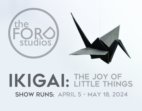 Come see the IKIGAI show at The FORD Studios in Downtown Marion, Virginia.