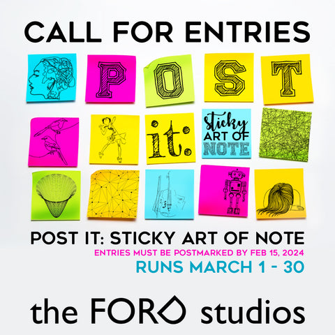 Enter the POST-IT show at The FORD Studios in Downtown Marion, Virginia!