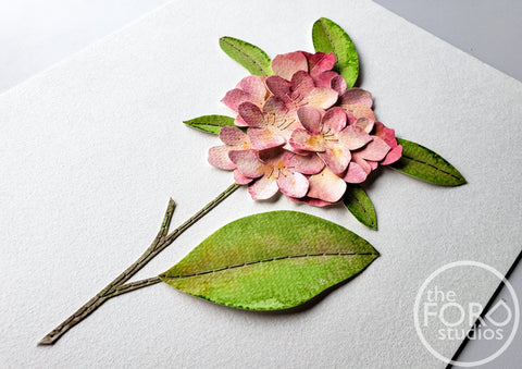 Take the 3-D Rhododendron Art Class at The FORD Studios!