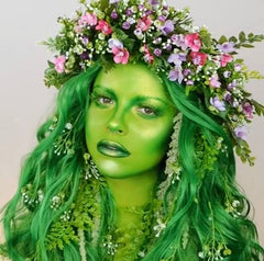 Four Elements Group Halloween Costume - Earth Makeup Inspiration 