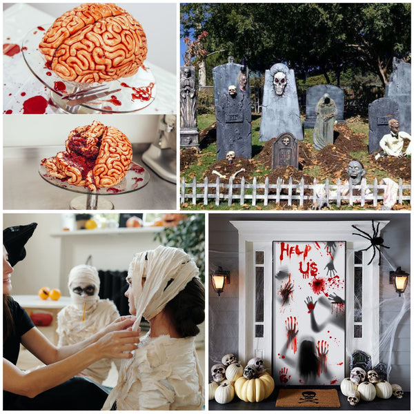 Halloween party ideas for a Zombie themed kids party.