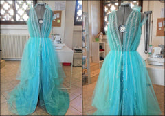 Blue Water Themed Dress - Halloween Ideas
