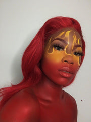 Four Elements Group Costume - Fire Makeup Inspiration 