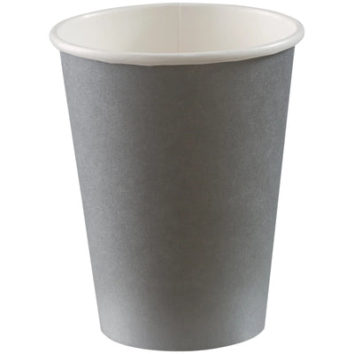 12 Oz. Paper Cups, 50 Count. - Silver