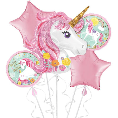 Foil Balloon - Bouquet Magical Unicorn
