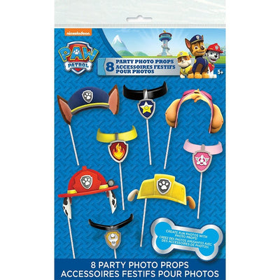 Paw Patrol Photo Booth Props, 8 Count