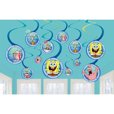 Spongebob Spiral Decorations