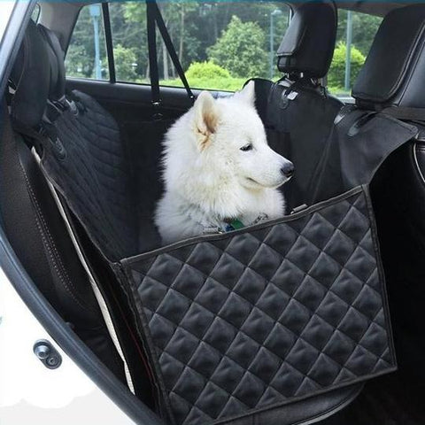 Housse de protection de siège arrière de voiture pour chien