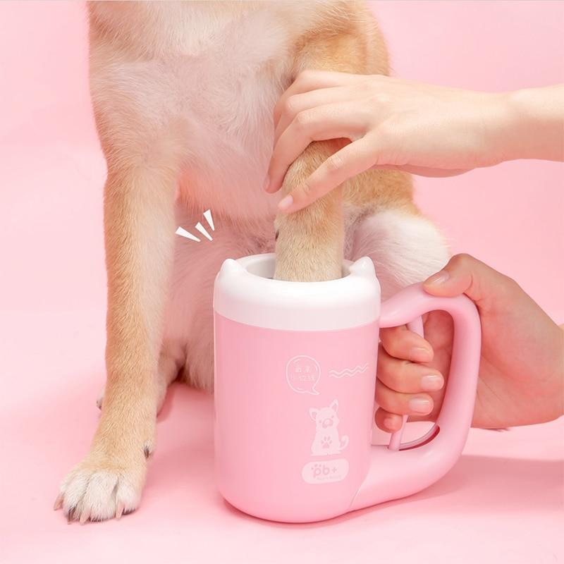 Nettoyeur de Patte pour Chien,Tasse de Lavage des Pieds en