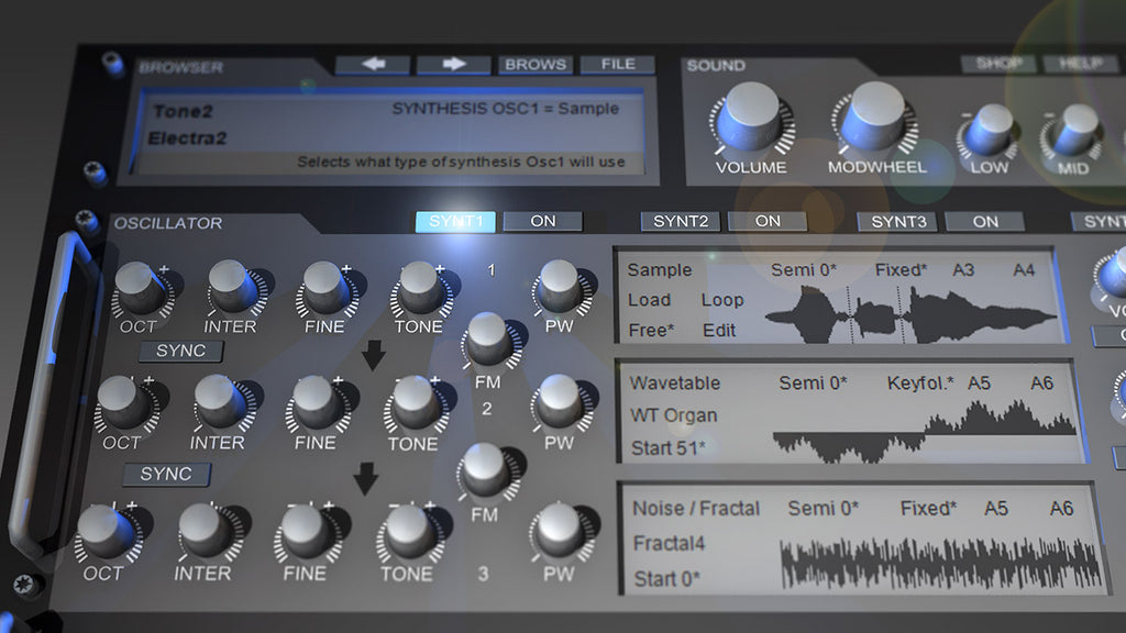 DUNE 3 by Synapse Audio - Synth (Analogue / Subtractive) Plugin VST VST3  Audio Unit AAX