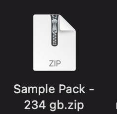 Sample Pack Size