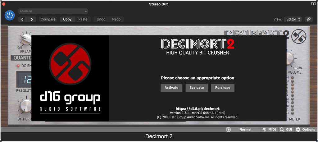 Decimort 2 VST Activation