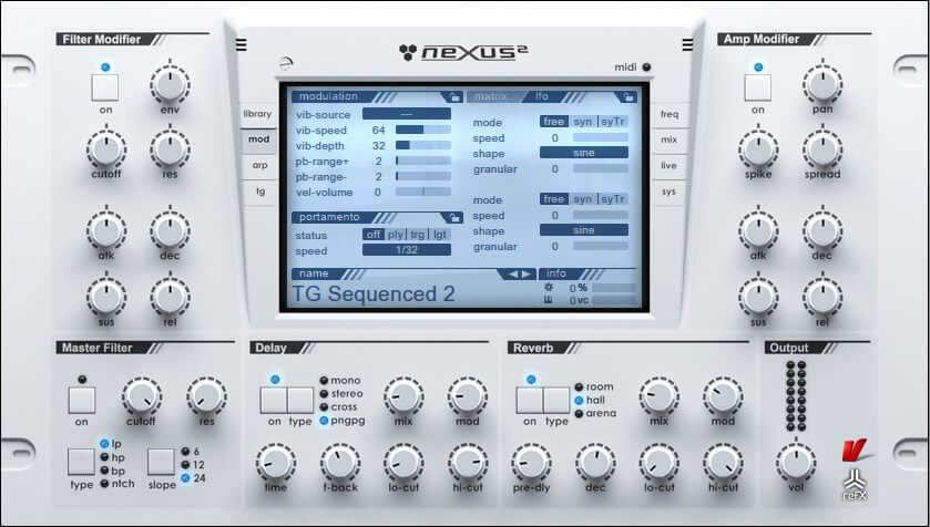 nexus 2 a good synth for trance