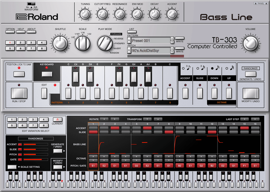 Roland tb-303 cloud best vintage synth vst