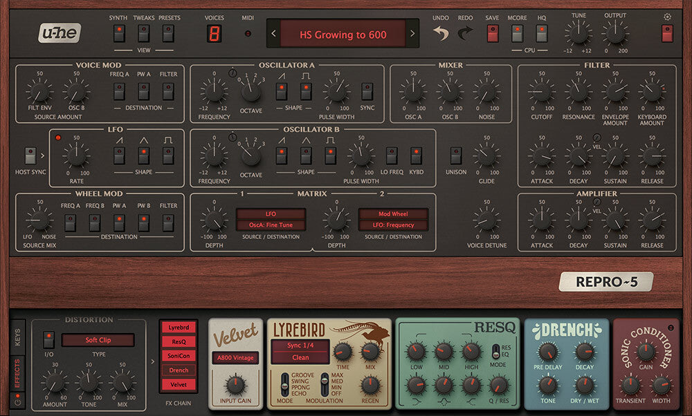 u-he repro best vintage synth vst