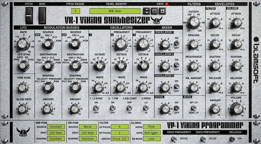 Viking VST Synth Plugin