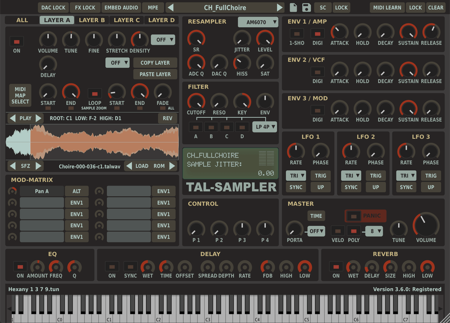 TAL Sampler Audio Plugin // Synth And Samples Transformed Into Plugin –  SOUND7