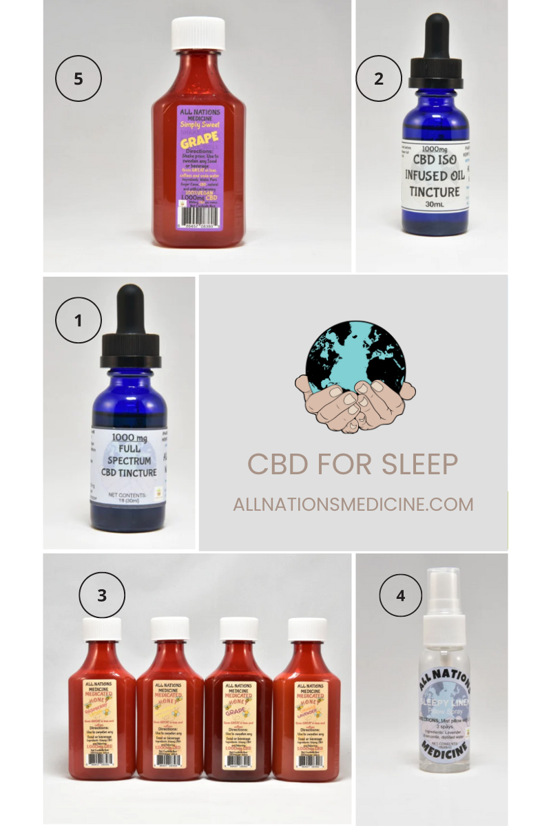 cbd sleep products