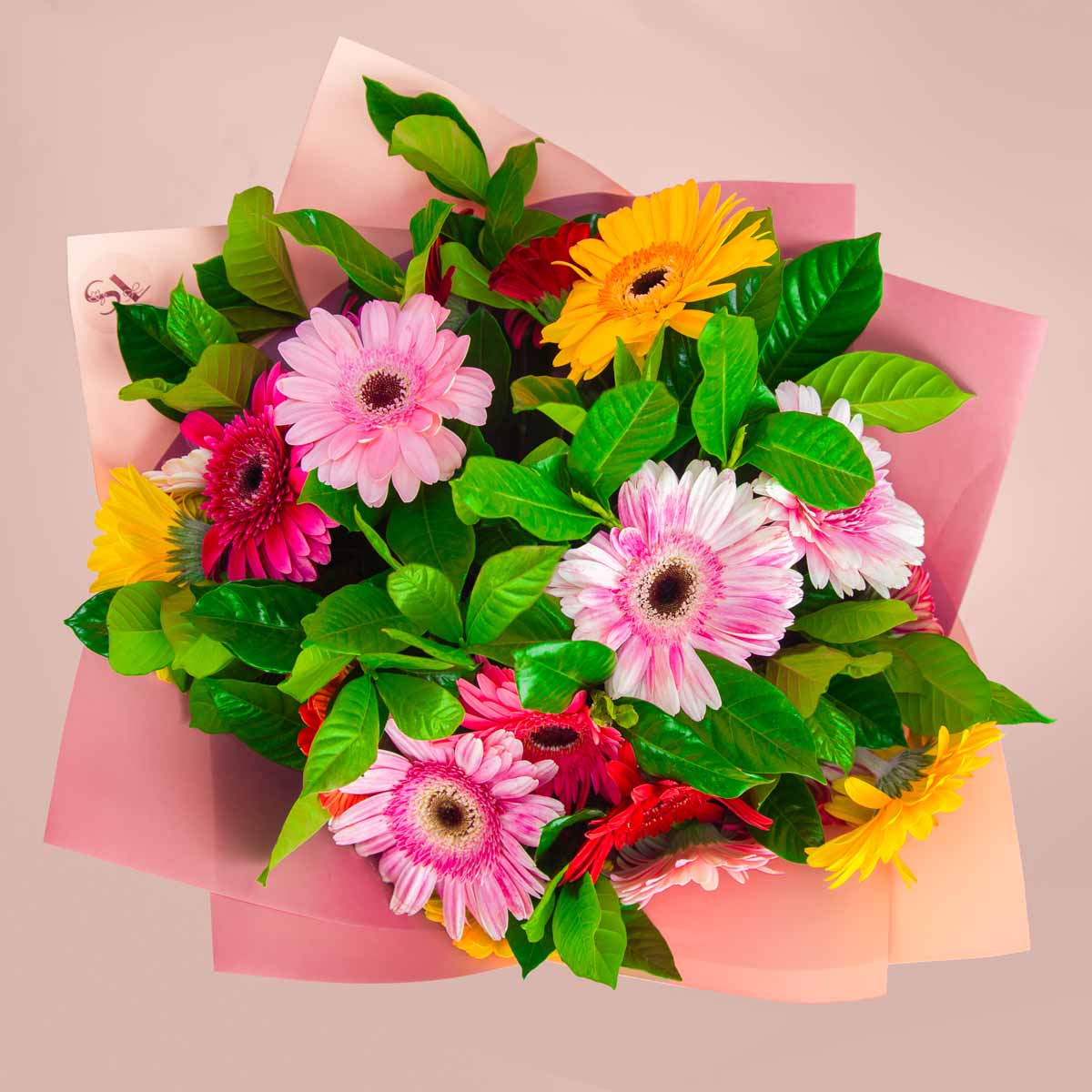 Ramo de Gerberas de colores - Ramo de flores – Sorprende Lima