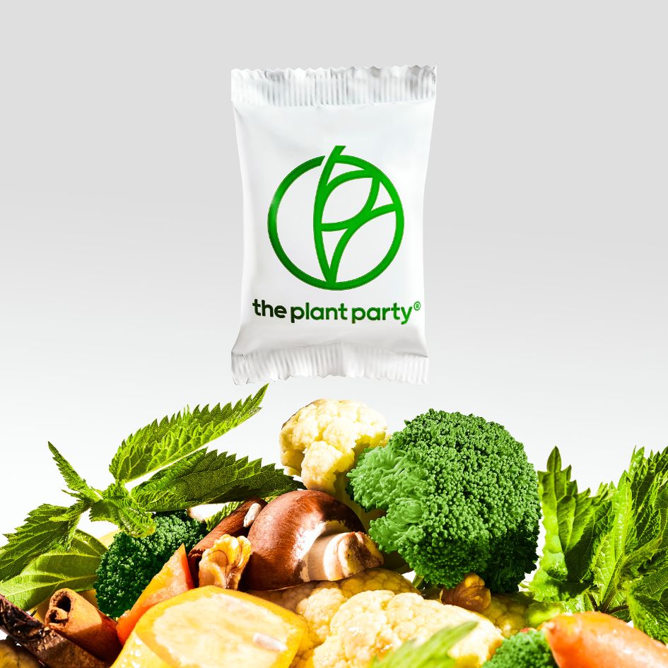 the plant party – die komplette Nährstoffergänzung aus mehr als 25 echten Lebensmitteln