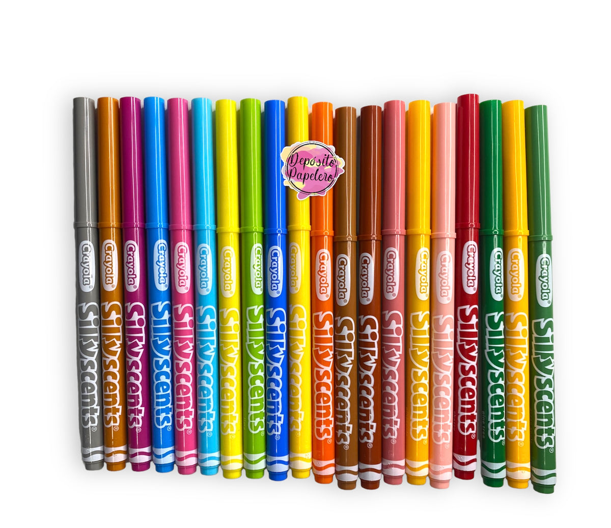 Crayola Supertips 100 20 Silly Scentes Deposito Papelero