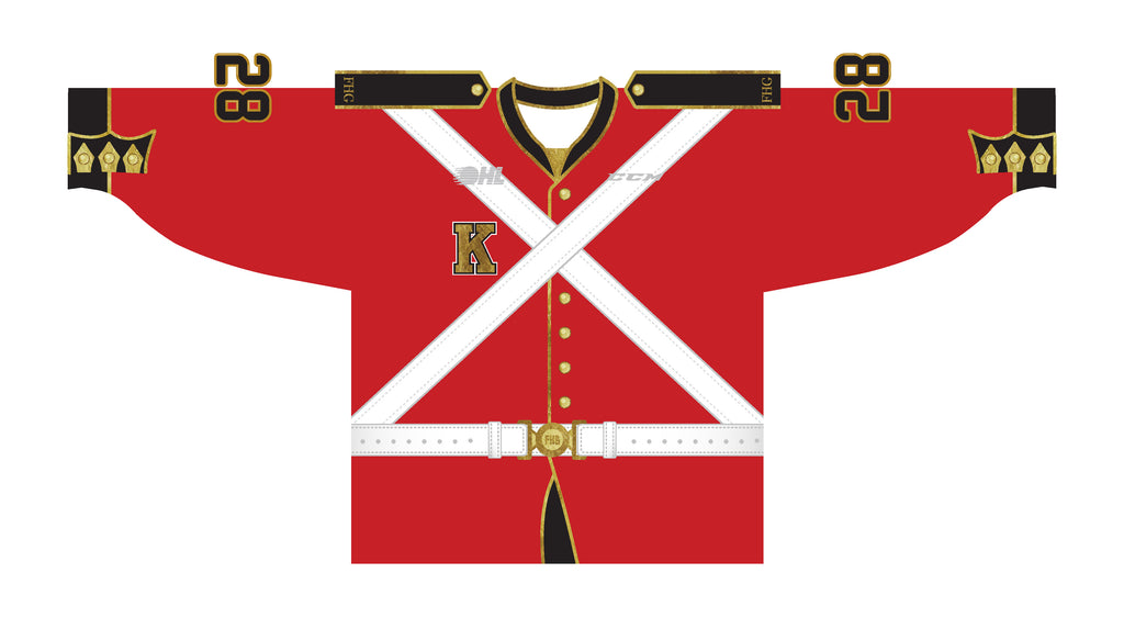  Kingston Frontenacs commemorative jersey