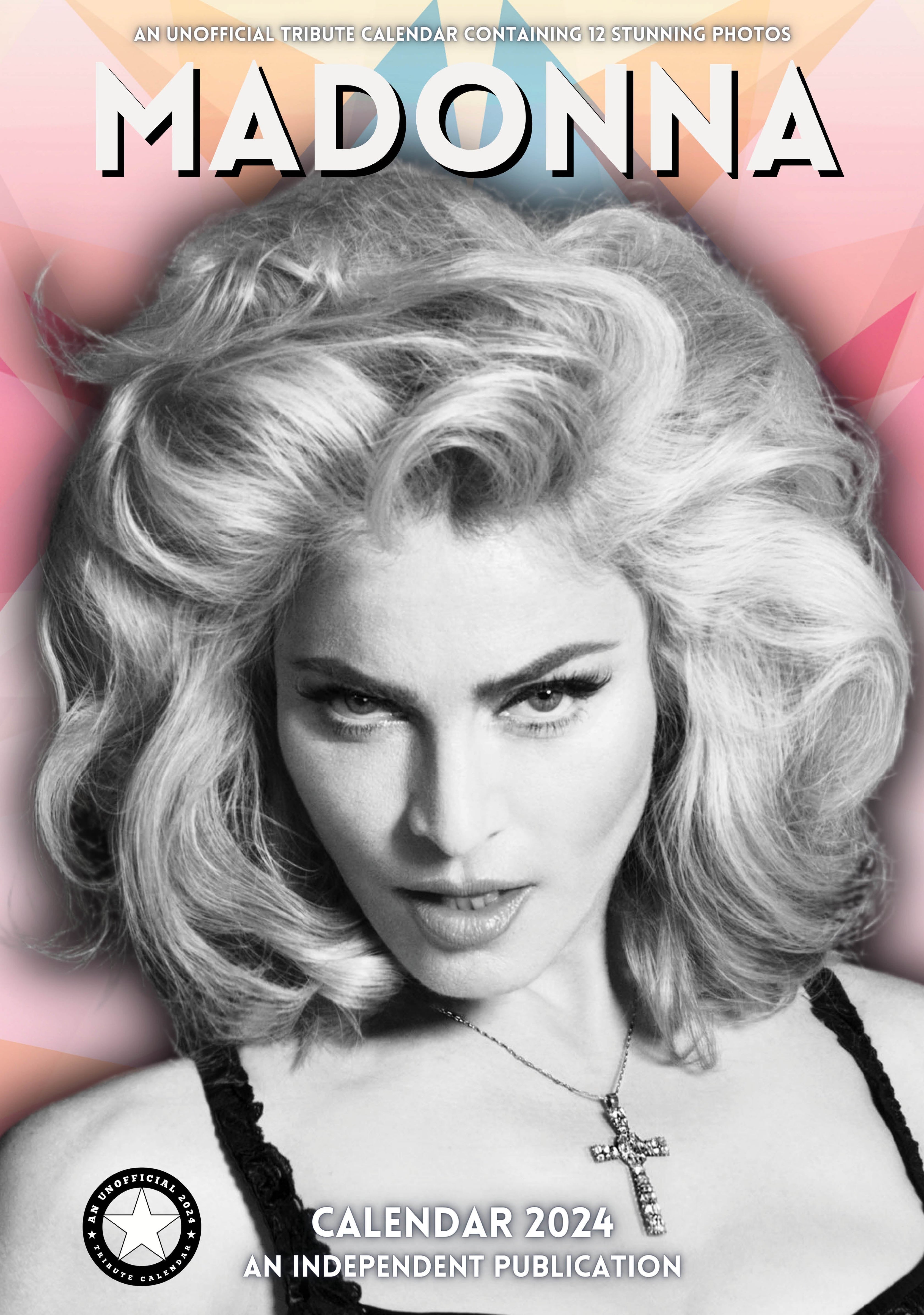 2024 Madonna - A3 Wall Calendar - Music Celebrities Calendars by Call