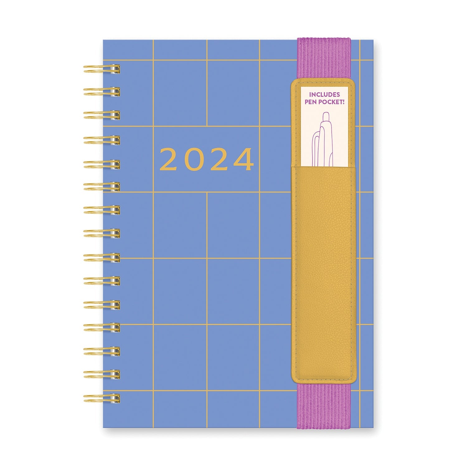 9781645136361 Oxford Blue Baxter 2024 Planner Engagement Calendar